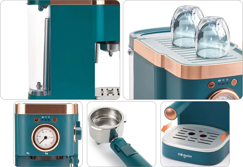 espresso maker with milk frother