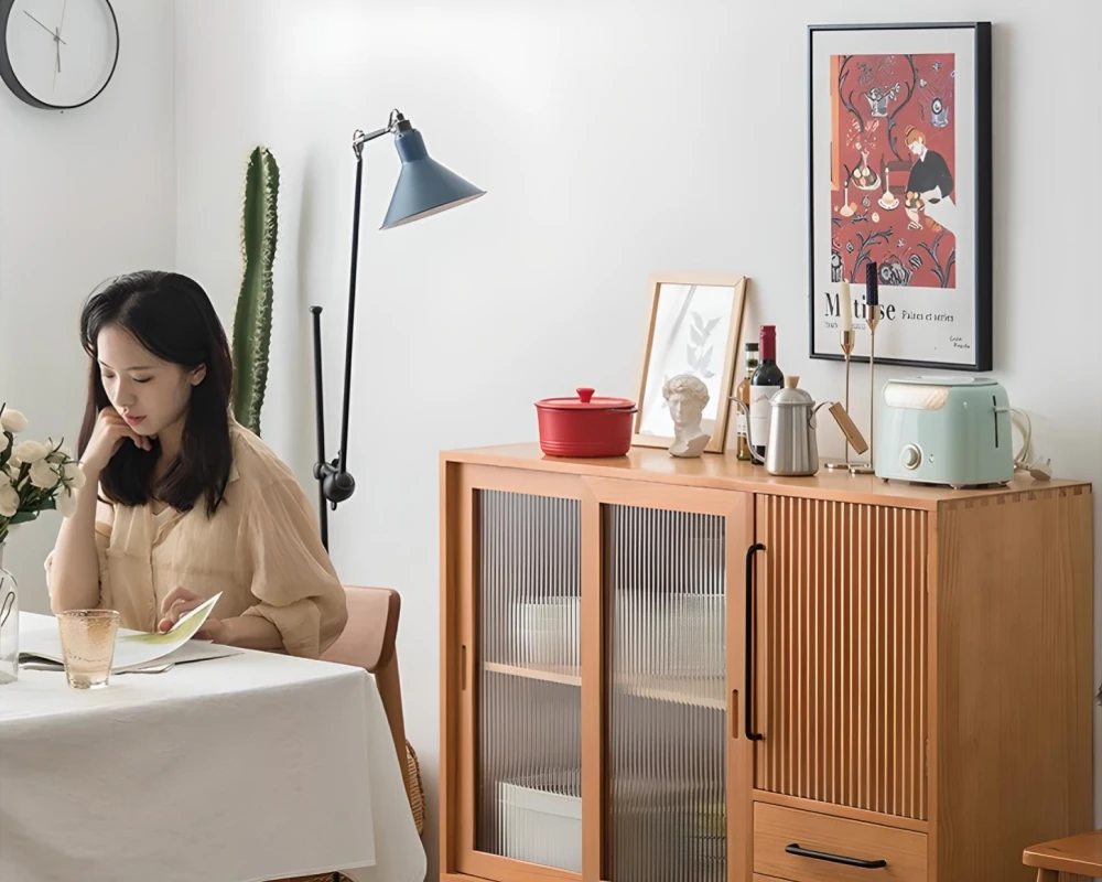 modern wood sideboard